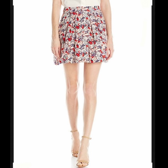 BCBGeneration - Floral Skirt - Size 2 - Picture 1 of 4